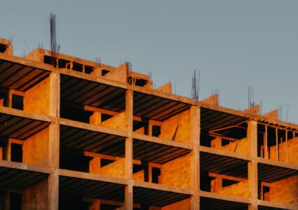 A partially constructed building