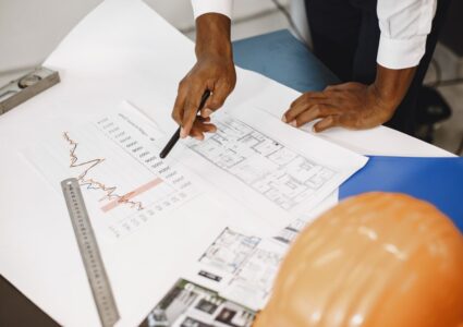 Commercial zoning site plan and land use regulations.