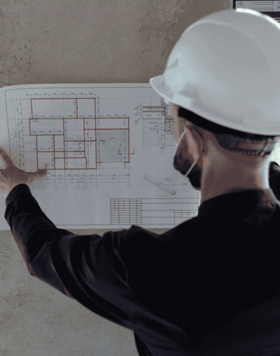 Pre-construction planning for industrial construction project