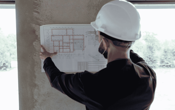 Pre-construction planning for industrial construction project