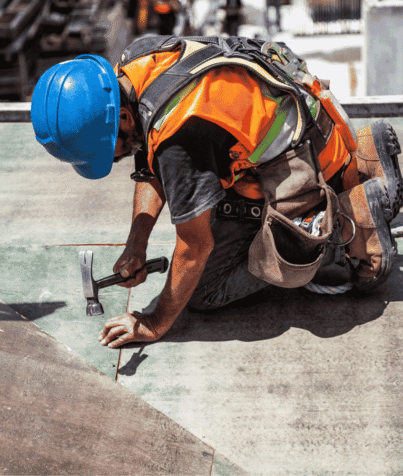 "Industrial interior build-out and project turnover