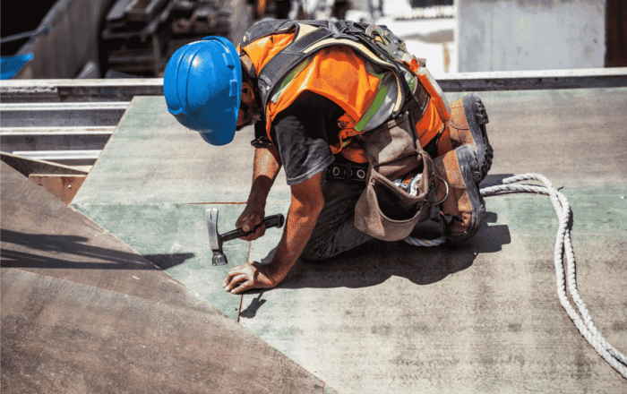 "Industrial interior build-out and project turnover