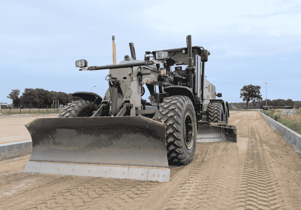 Site development and grading for industrial facility construction