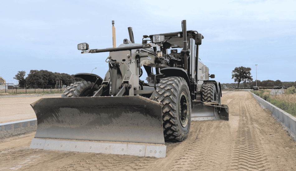 Site development and grading for industrial facility construction