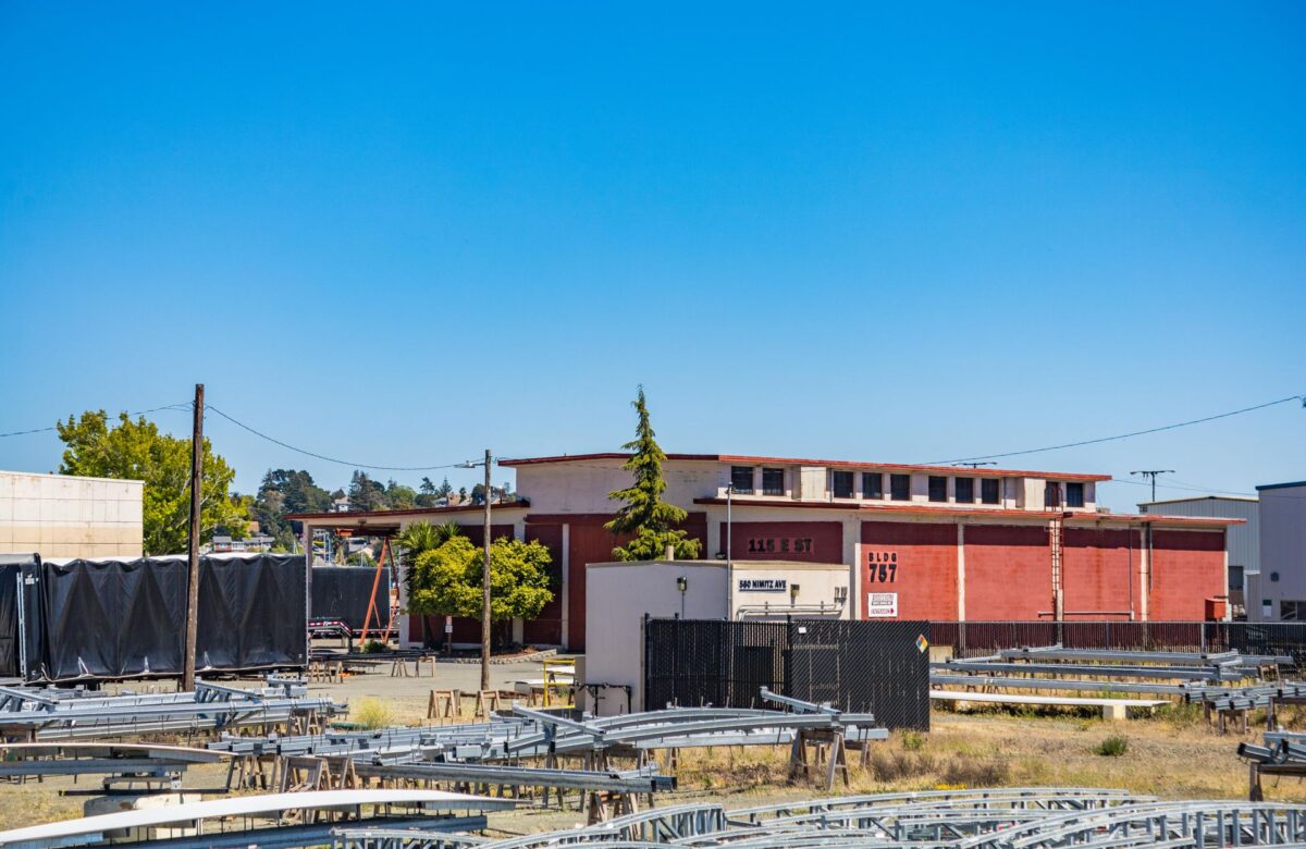 Industrial facility in construction by CLOSW general contractor