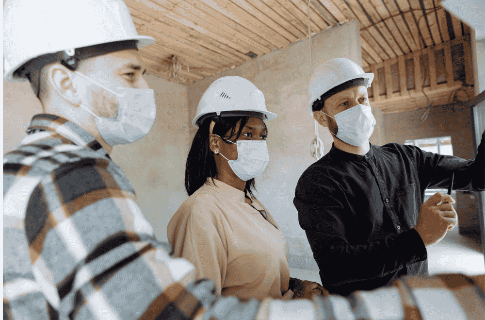 Closw Construction Team working